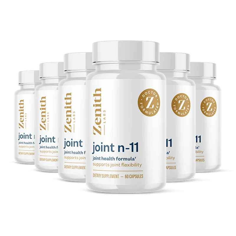Joint N-11 Joint & Mobility Relief Supplement — 6 Bottle / 180 Day Pack